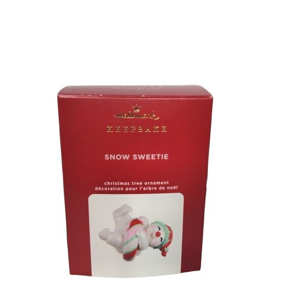 Hallmark Keepsake Snow Sweetie Christmas Snowman Ornament Holiday - Picture 1 of 2